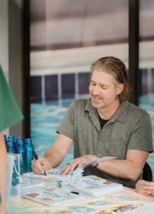 rich razgaitis signing his children's book
