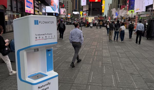 flowater refill station in new york city