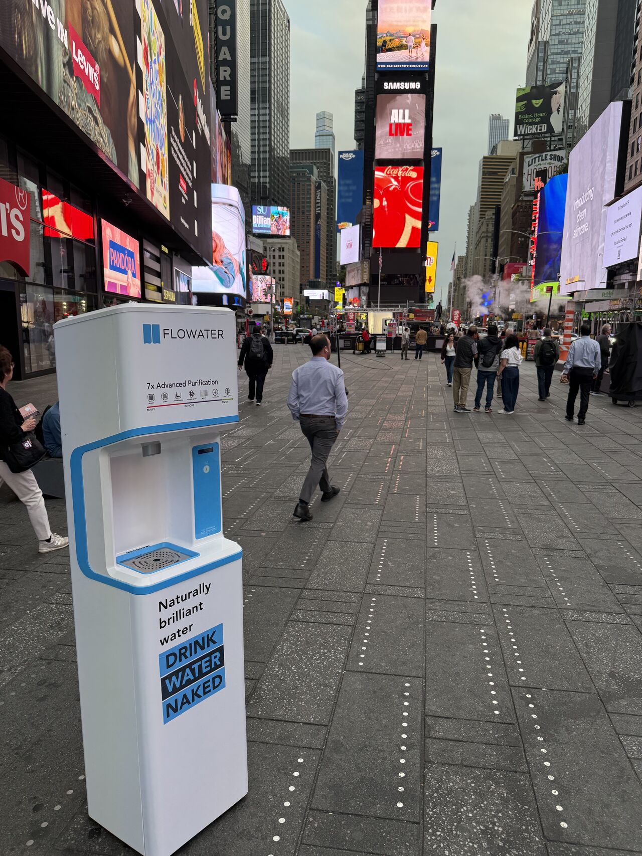 flowater refill station in new york city